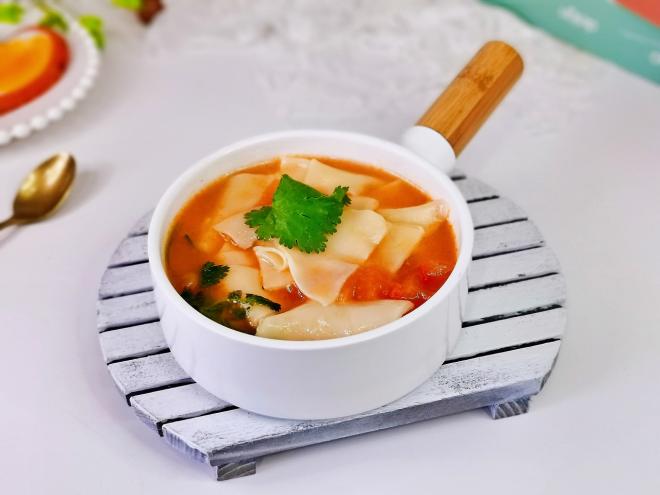 番茄面片汤&营养早餐