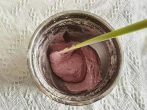 还是切拌，翻拌的方式，迅速拌匀至无干粉。