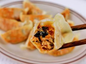 三鲜馅好吃极了。