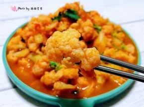 花菜入口酸酸甜甜脆爽可口