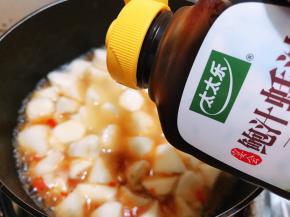 等山药软糯后加入鲍汁蚝油