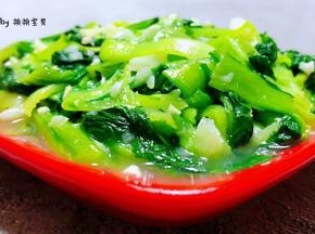 这道美味炒至时间不宜过长营养易流失