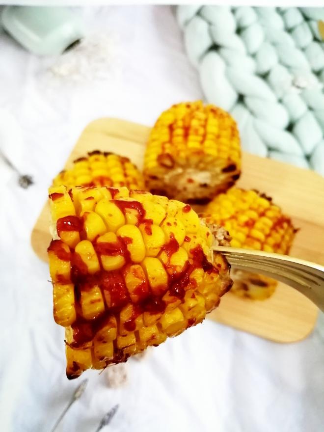 空气炸锅版烤玉米