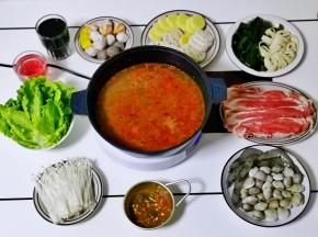 准备工作完成，可以涮火锅啦！