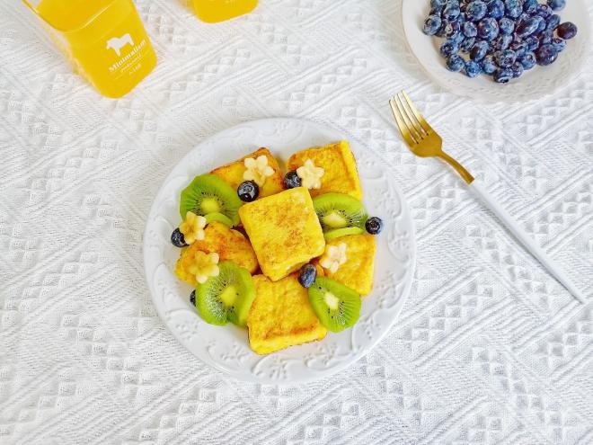 香蕉酸奶西多士