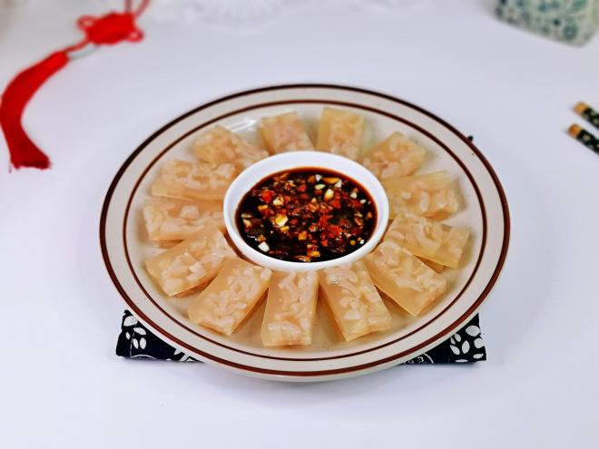 酱油肉皮冻