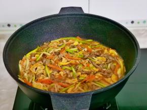 炒熟即可关火。