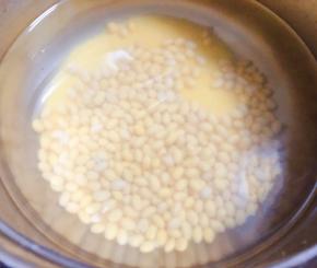 放入黄豆一起大火煮起来