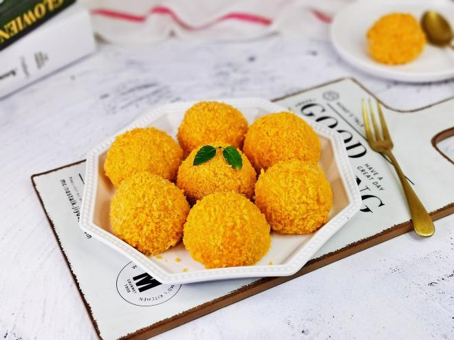 爆浆芝士土豆球