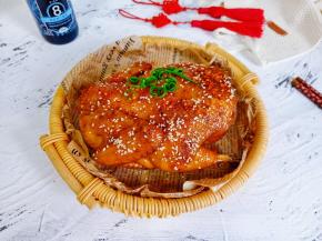 麻辣鲜香的烤全鸡就做好了！