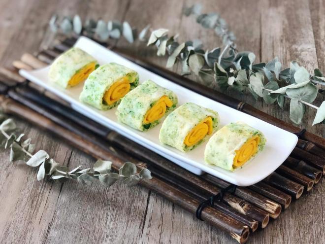 双色西兰花鸡蛋卷，颜值高吃不胖！