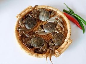 挑选螃蟹的时候开一下肚脐位置，如果这个位置颜色是偏黄的话，就是膏多。