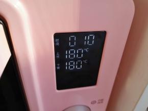 上下管180度烤10分钟。