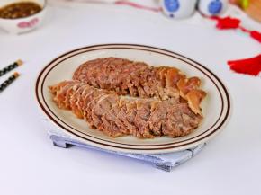 好吃不腻的牛肉。