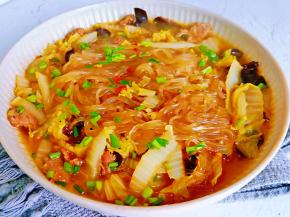 粉丝劲道爽滑！牛肉嫩滑可口，汤汁拌饭也好吃。