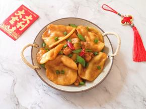 这个饼子看起来特别诱人。