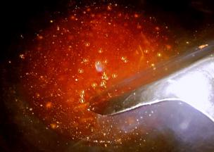 糖色熬制成透明粘稠即可