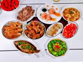 我家年夜饭，好吃到爆。