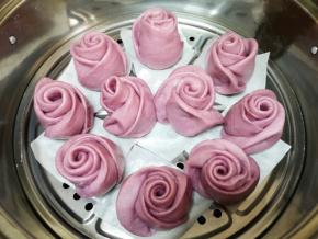 能吃的玫瑰花出锅了。