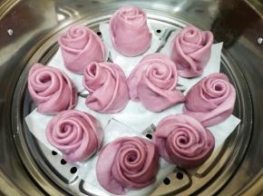 能吃的玫瑰花出锅了。