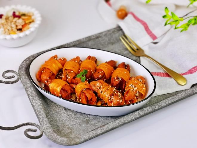 腰缠万贯香肠卷