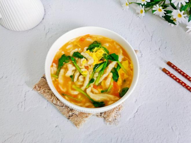 番茄鸡蛋面疙瘩