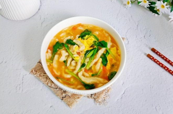 番茄鸡蛋面疙瘩