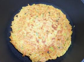 煎至两面金黄鸡蛋饼就熟了。