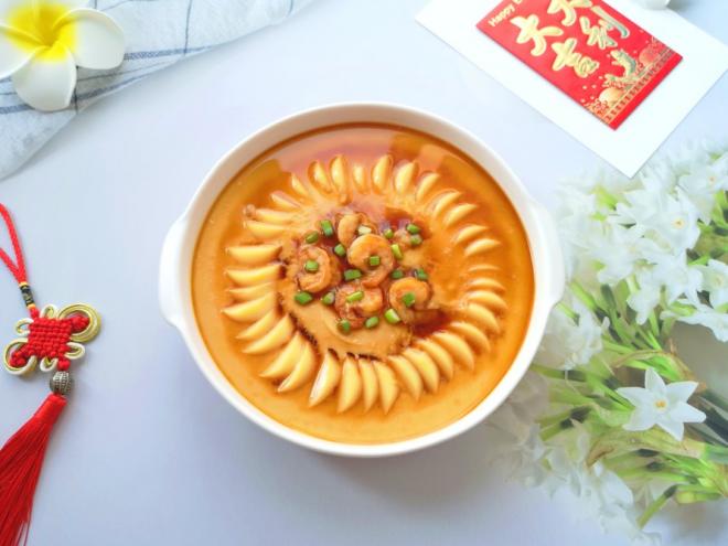 玉子豆腐虾仁蒸蛋