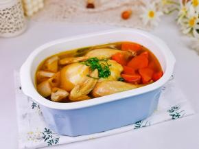 简单方便的鸡汤。