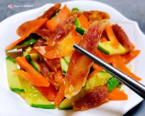 腊肠入口香浓独有的味道超级赞