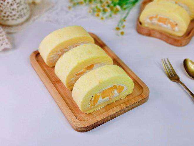 芒果奶油蛋糕卷