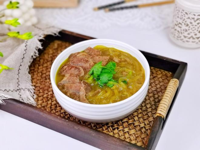 红薯粉牛肉汤