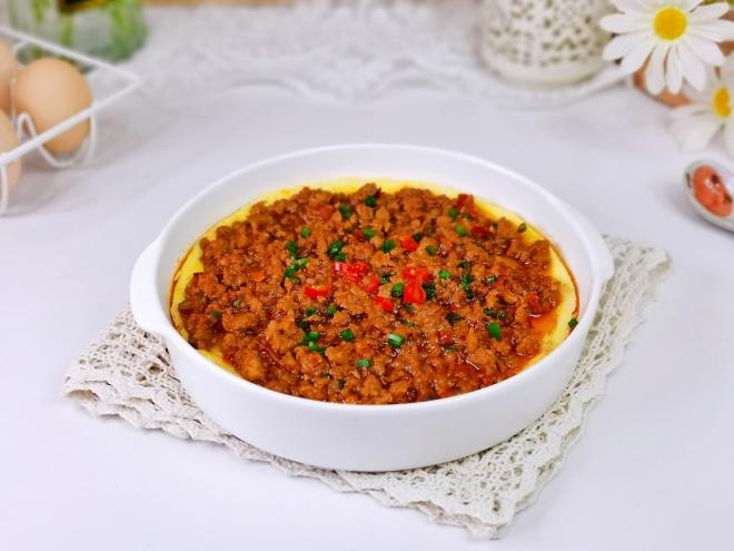 肉糜蒸蛋羹