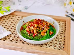 茼蒿这样做太好吃了。