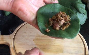 放入自己喜欢的馅料