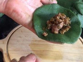 放入自己喜欢的馅料