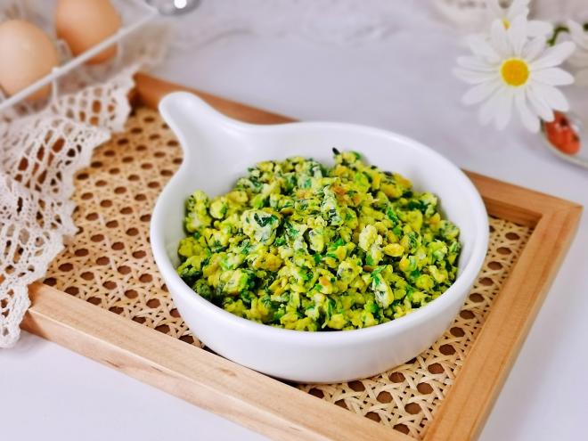 荠菜炒蛋