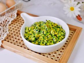 鸡蛋荠菜这样做太香了。