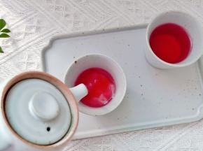 看茶色也相当地喜人！