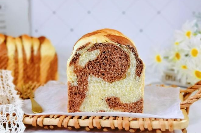 可可双色吐司面包