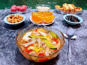 普通的食材用心去做就会有意想不到的收获哦