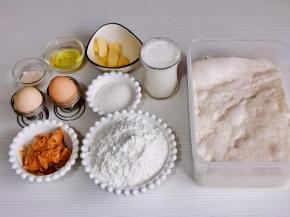 准备食材，首先一定要把波兰种做上，发酵最佳时间10小时左右，自己算好时间呦，将水，面粉，酵母粉混合搅拌至无干粉。（密封好放入冰箱冷藏室发酵一夜）