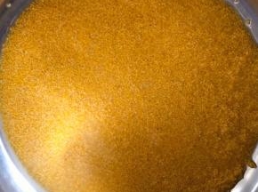 小米淘洗干净特别是不能有沙子