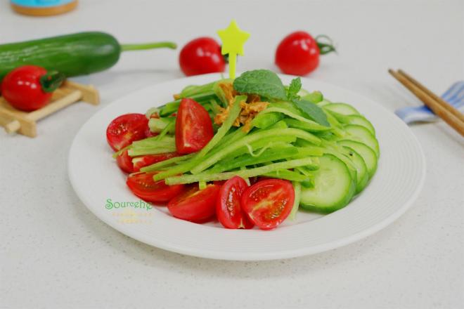 花生酱凉拌杂蔬