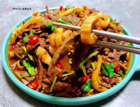 爆炒羊杂好吃到停不下来噢