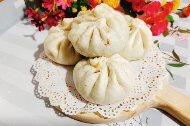 香辣豆腐茴香馅包子