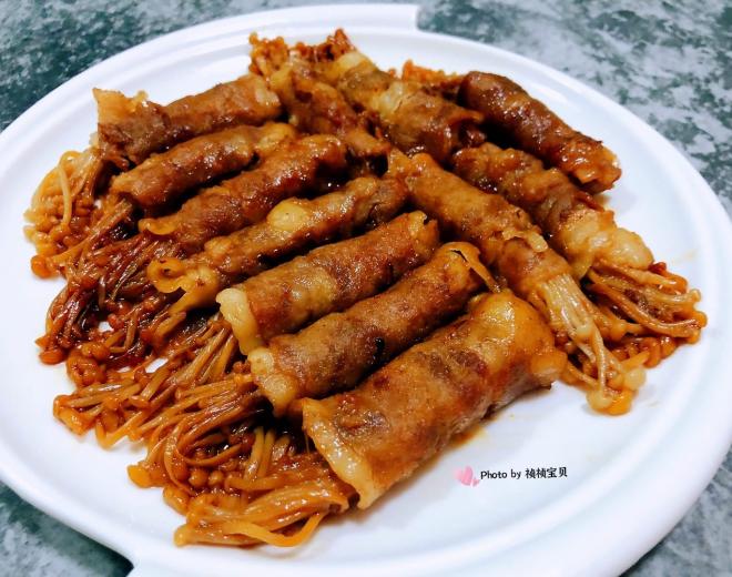肥牛金针菇卷