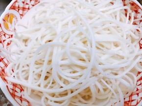 抖散成小条