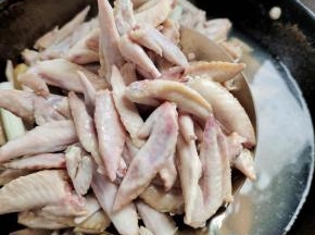 捞出，清洗干净！